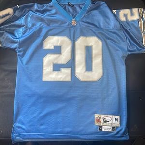 Barry Sanders Detroit Lions Jersey! One Pride! 💙🤍🏈